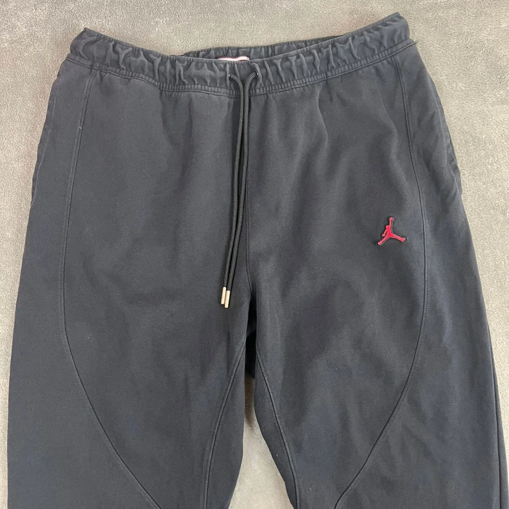 Nike Jordan Sweatsuit Mens XXL Black Graphic Spellout Casual Streetwear Jumpman